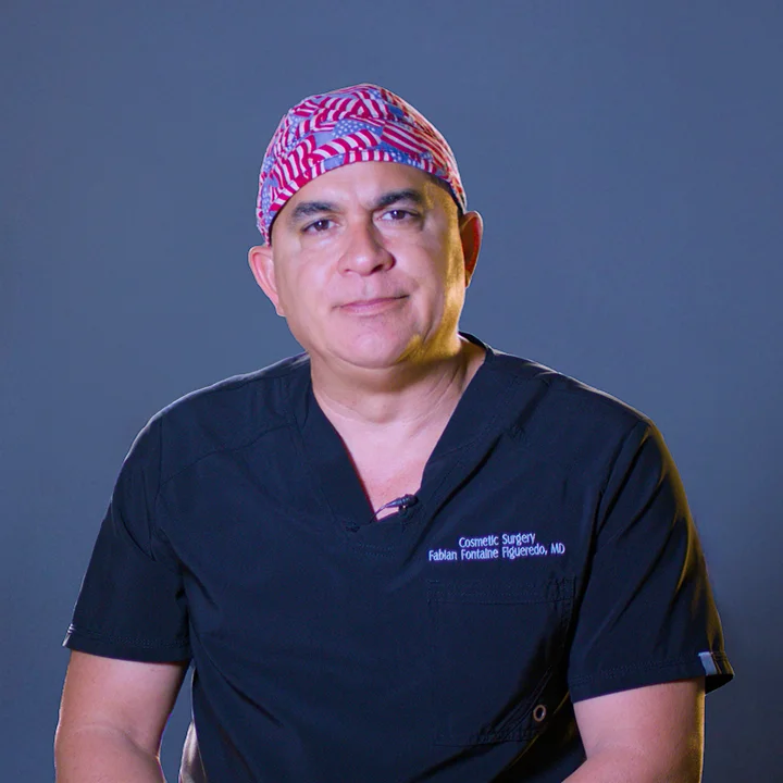 Professional headshot of Dr. Fabian Fontaine Figueredo, MD, at My Cosmetic Surgery in Miami.