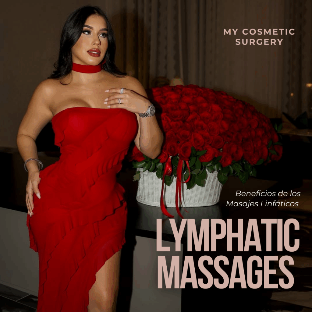 Post-operative lymphatic drainage massage illustrating recovery support and reduced swelling after cosmetic procedures