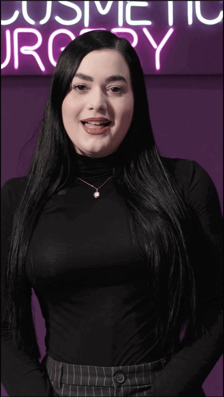 Lipotransfer testimonial associated with Dr. Fabian Fontaine Figueredo, MD at My Cosmetic Surgery Miami highlighting patient confidence and cosmetic results.